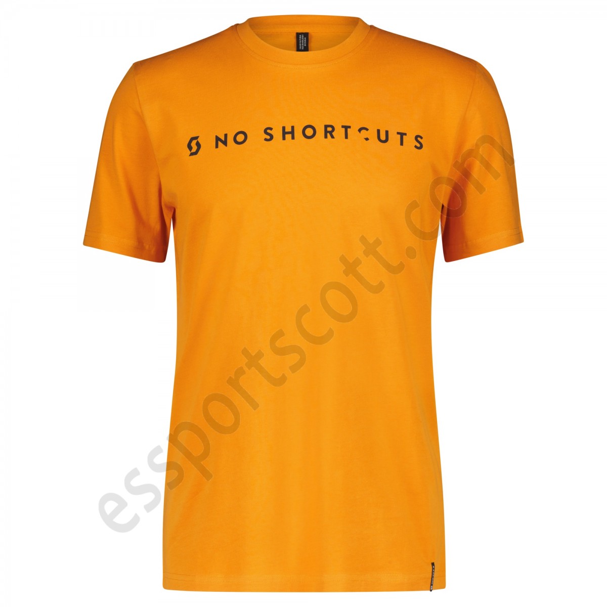Scott Tienda ◇ Camiseta de manga corta para hombre No Shortcuts - -0