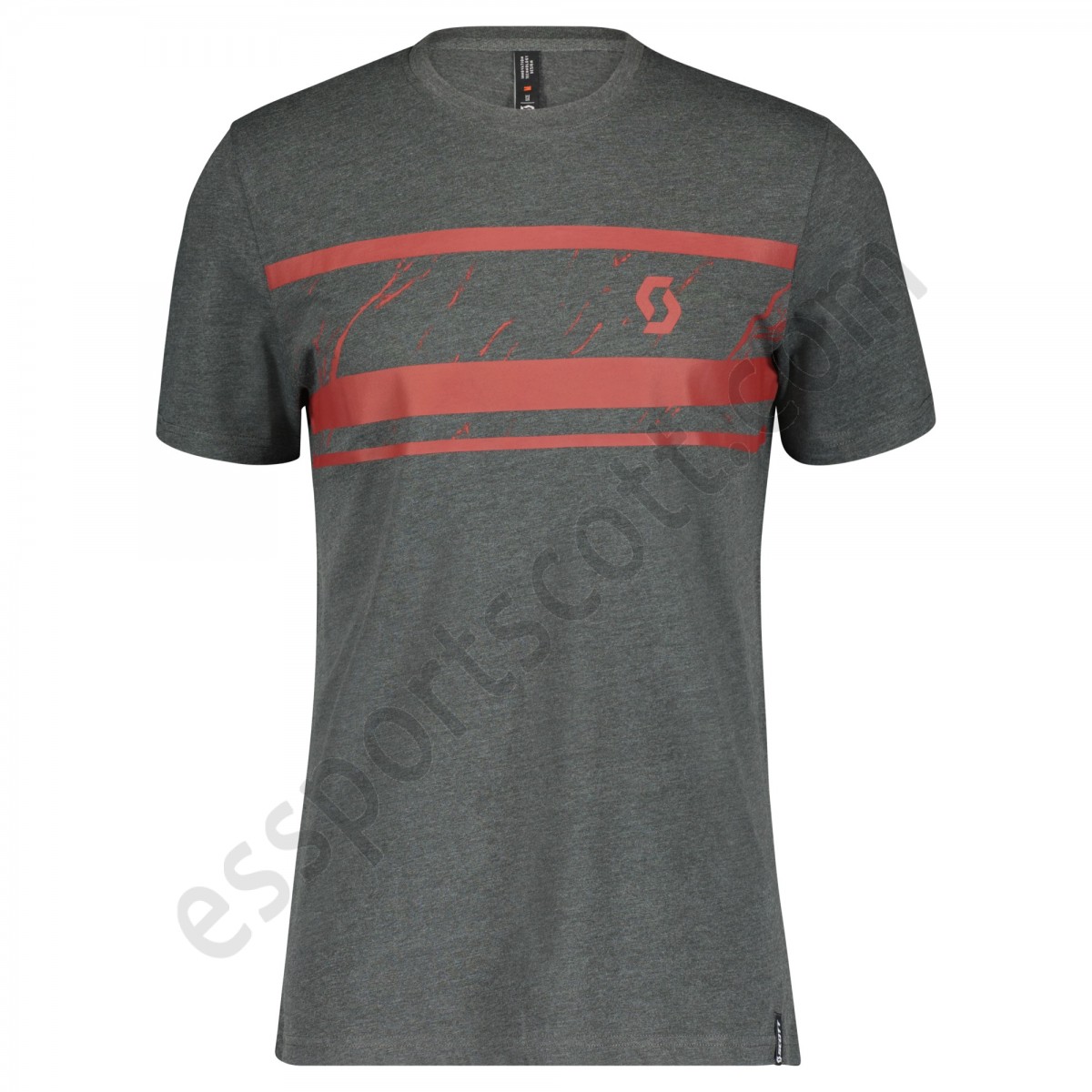 Scott Tienda ◇ Camiseta de manga corta para hombre Stripes - -0