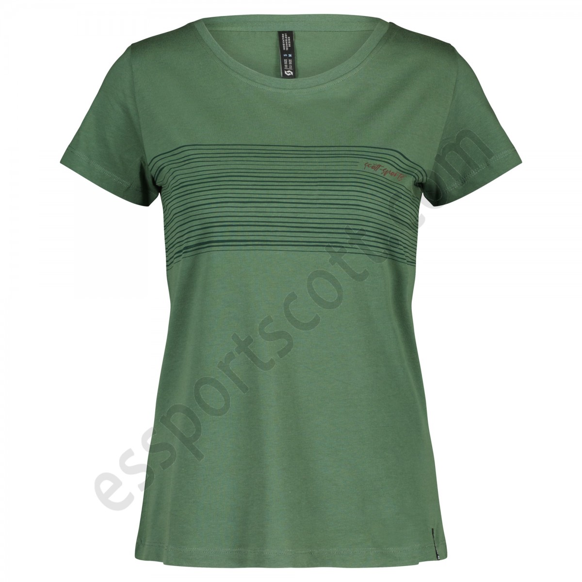 Scott Tienda ◇ Camiseta de manga corta para mujer Stripes - -0