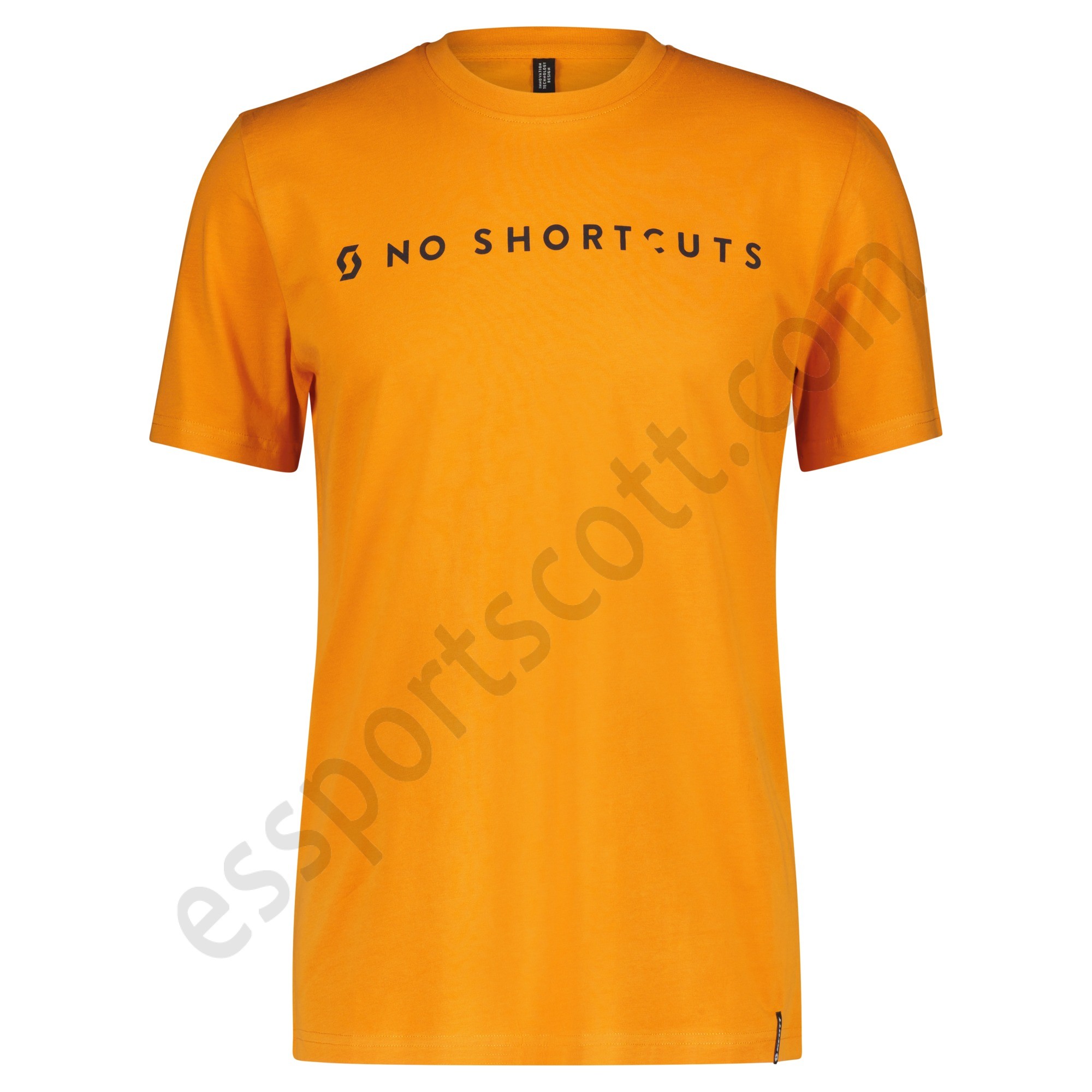Scott Tienda ◇ Camiseta de manga corta para hombre No Shortcuts - Scott Tienda ◇ Camiseta de manga corta para hombre No Shortcuts