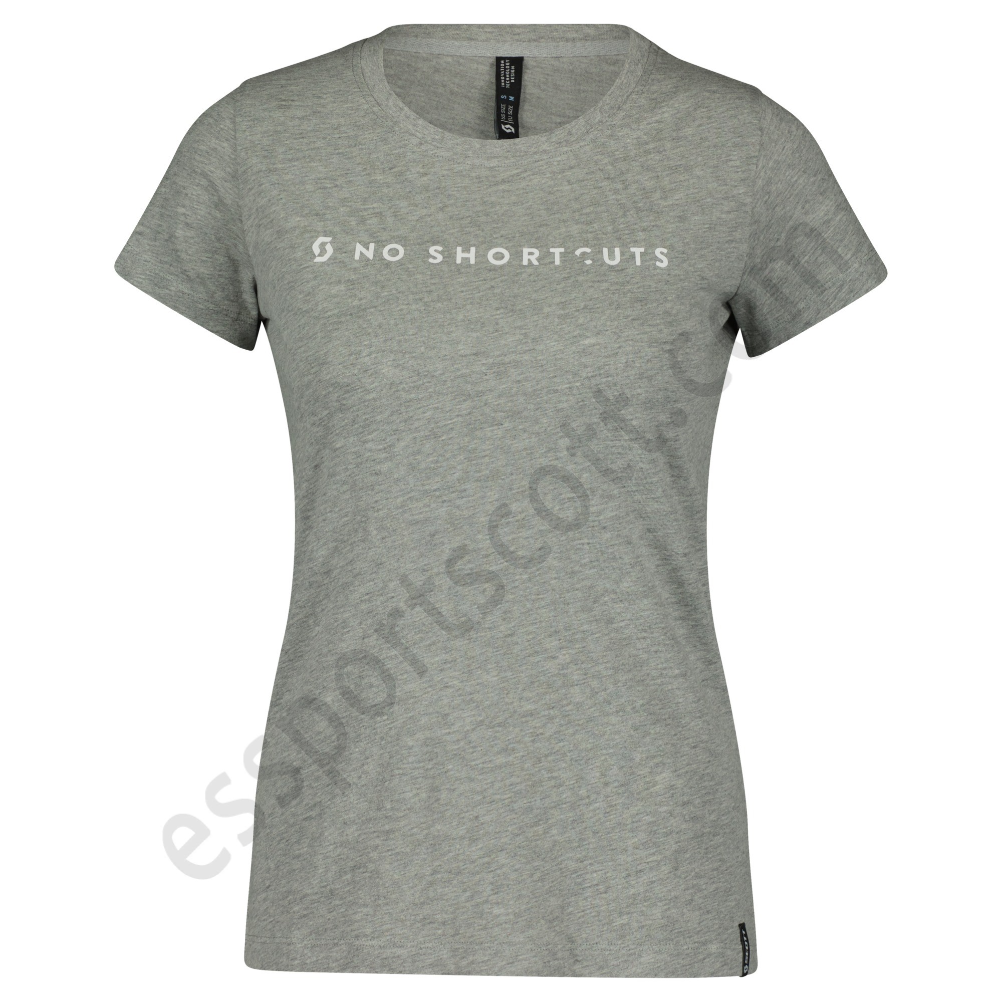 Scott Tienda ◇ Camiseta de manga corta para mujer No Shortcuts - Scott Tienda ◇ Camiseta de manga corta para mujer No Shortcuts